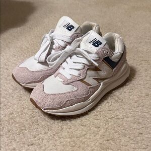 Size 6.5 Women’s New Balance 57/40 Sneakers W5740CCG Stone Pink/Sea Salt!